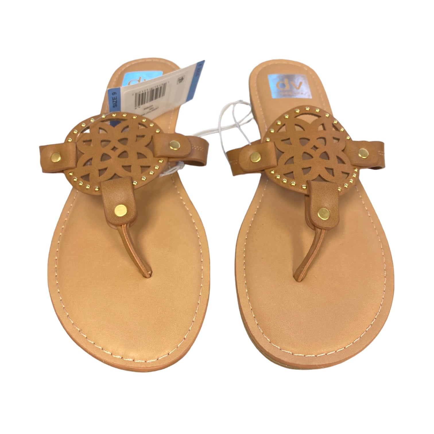 DV Dolce Vita Ladies Gionna Flat Sandal, Tan